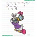 Daisy Duck Embroidery Design 17
