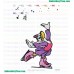 Daisy Duck Embroidery Design 21