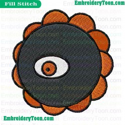 Dark Matter Embroidery Design