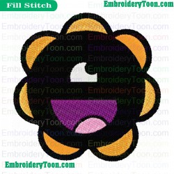 Dark Matter Happy Embroidery Design
