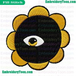 Dark Matter Sweet Embroidery Design