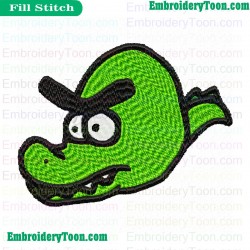 Dile As Angry Birds Embroidery Design