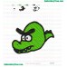 Dile As Angry Birds Embroidery Design