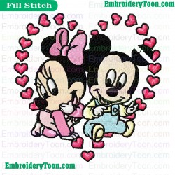 Disney Babies Embroidery Design 16