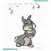 Disney Bunnies Embroidery Design 07