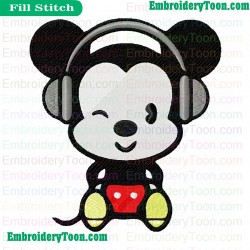 Disney Cuties Embroidery Design 03