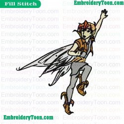 Disney Fairies Embroidery Design 11