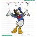Donald Duck Embroidery Design 03