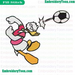 Donald Duck Embroidery Design 19