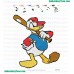 Donald Duck Embroidery Design 25