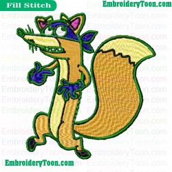 Dora Embroidery Design 09