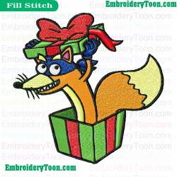 Dora The Explorer Embroidery Design 07