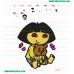 Dora The Explorer Embroidery Design 09