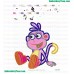 Dora The Explorer Embroidery Design 13