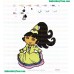Dora The Explorer Princess Embroidery Design