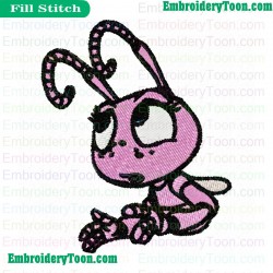 Dot Bug S Life Embroidery Design