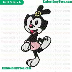 Dot Cute Embroidery Design