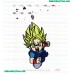Dragon Ball Z Goku Ssj Embroidery Design