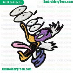 Drakwing Duckflabbergasted Embroidery Design