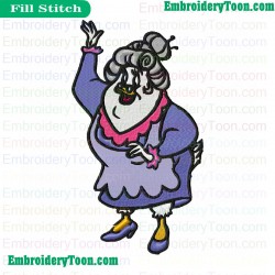 Ducktales Embroidery Design 02