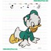 Ducktales Embroidery Design 06