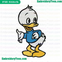 Ducktales Embroidery Design 07