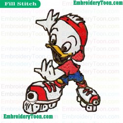 Ducktales Embroidery Design 09