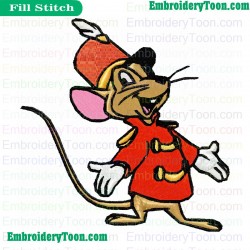 Dumbo Embroidery Design 04