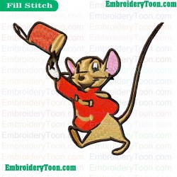 Dumbo Embroidery Design 05