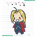 Edward Elric Fullmetal Alchemist Embroidery Design 03