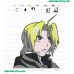 Edward Elric Fullmetal Alchemist Embroidery Design 04