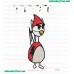 Emery Angry Birds Embroidery Design