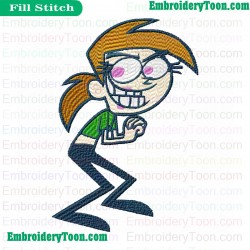 Fairly Odd Parents Embroidery Design 02