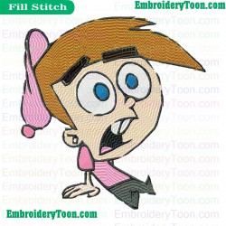 Fairly Odd Parents Embroidery Design 05