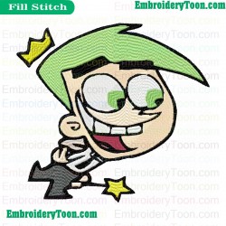 Fairly Odd Parents Embroidery Design 06