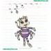 Fifi And The Flowertots Embroidery Design 01