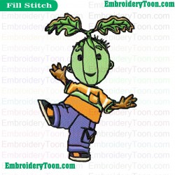 Fifi And The Flowertots Embroidery Design 02