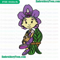 Fifi And The Flowertots Embroidery Design 03
