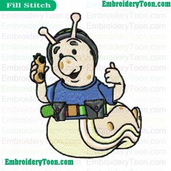 Fifi And The Flowertots Embroidery Design 04