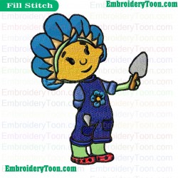 Fifi And The Flowertots Embroidery Design 08