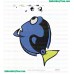 Finding Nemo Embroidery Design 19