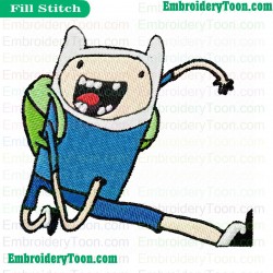 Finn Happy Embroidery Design