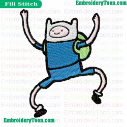 Finn Win Embroidery Design