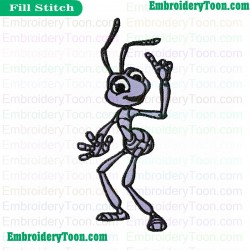 Flick Bug S Life Embroidery Design