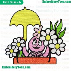 Foofa Yo Gabba Nickelodeon Embroidery Embroidery Design 05