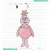 Foofa Yo Gabba Nickelodeon Embroidery Embroidery Design