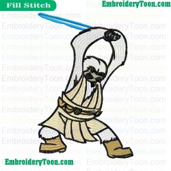 Foul Star Wars Embroidery Design