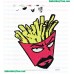 Frylock Cute Embroidery Design