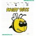 Funny Angry Buzz Embroidery Design