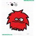 Funny Yo Gabba Gabba Embroidery Design